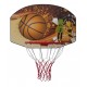basketbalová deska 90 x 60 cm s košem